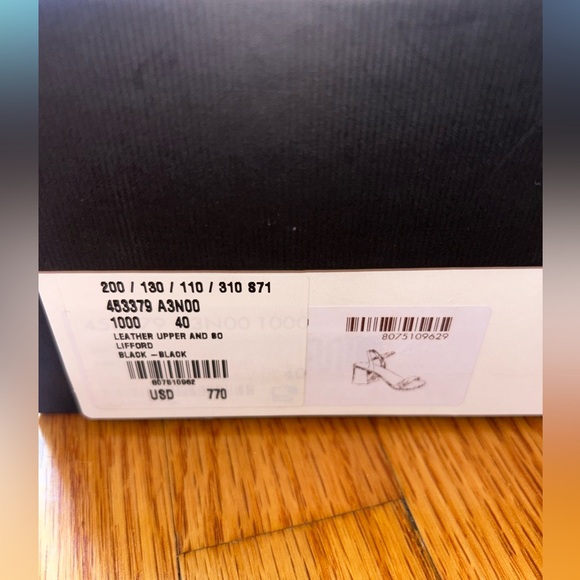 Gucci Sandal (Mid Length Heel) - Picture 2 of 16